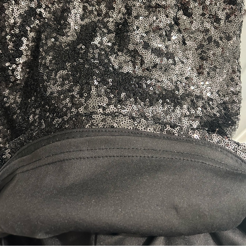 Lulus Black Sequin Mini Dress - Picture 7 of 9